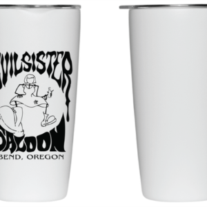 White Evil Sister Tumbler, 16oz